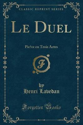 Book cover for Le Duel