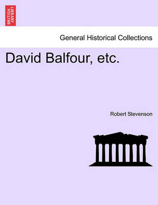 Book cover for David Balfour, Etc.