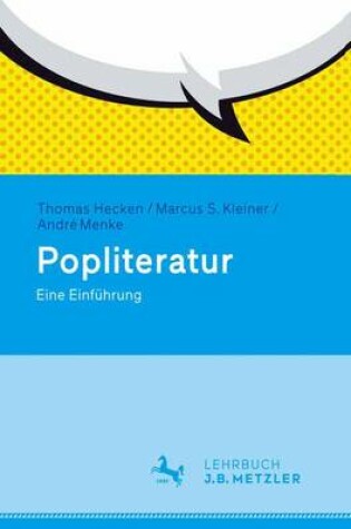 Cover of Popliteratur