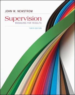 Book cover for Supervision: Managing for Results