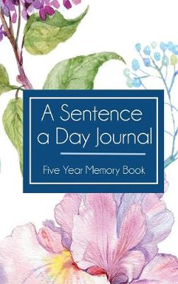 Book cover for A Sentence a Day Journal