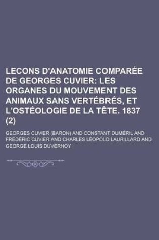 Cover of Lecons D'Anatomie Comparee de Georges Cuvier (2)