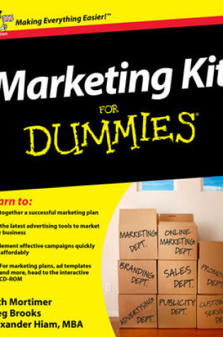 Cover of Marketing Kit For Dummies