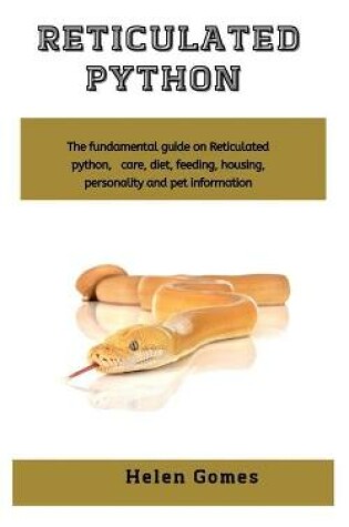 Cover of Reticulated python