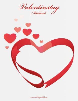 Book cover for Valentinstag Malbuch