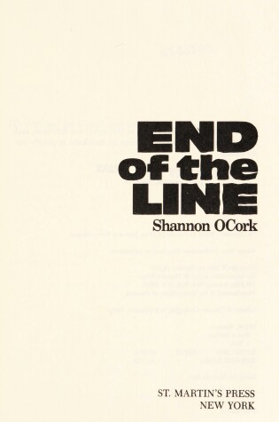 Cover of End of the Line