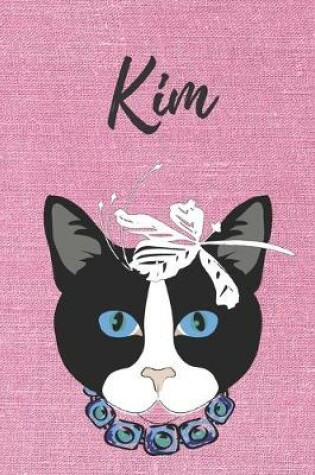 Cover of Personalisiertes Notizbuch - Katze Kim