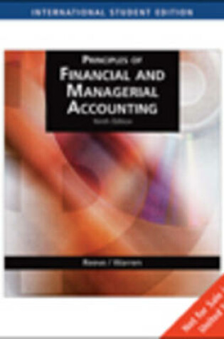 Cover of Principles of Financial and Managerial Accounting