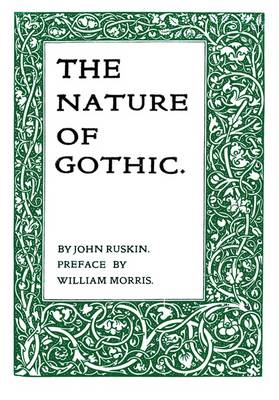 Book cover for The Nature of Gothic