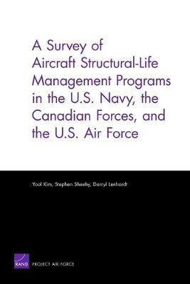 Book cover for A Survey of Aircraft Structural Life Management Programs in the U.S. Navy, the Canadian Forces, and the U.S. Air Force