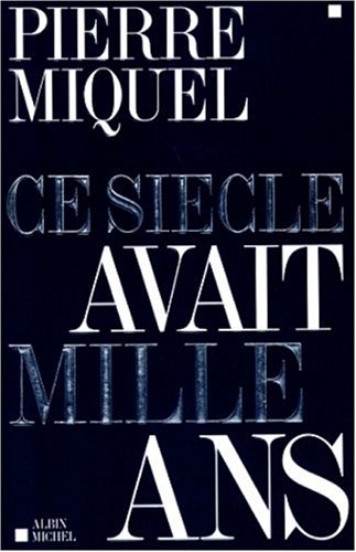 Cover of Ce Siecle Avait Mille ANS