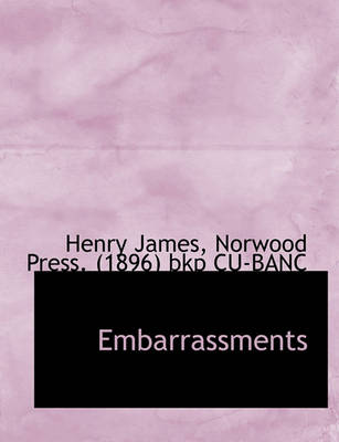 Book cover for Embarrassments