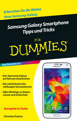 Cover of Samsung Galaxy Smartphone Tipps und Tricks Feur Dummies