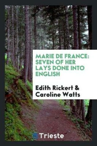 Cover of Marie de France