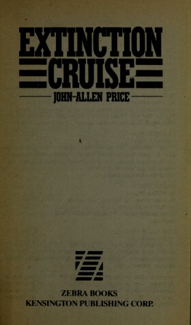 Book cover for Extinction Cruise