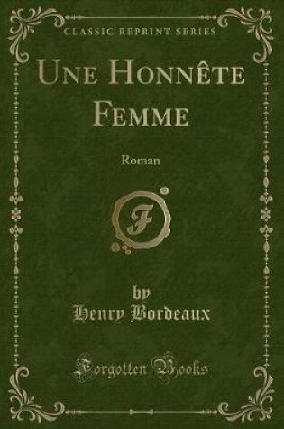 Cover of Une Honnète Femme