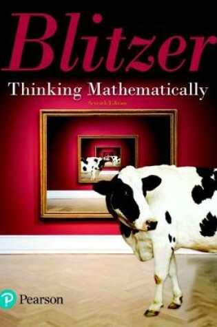 Cover of Thinking Mathematically Plus MyLab Math with Pearson eText -- 24 Month Access Card Package