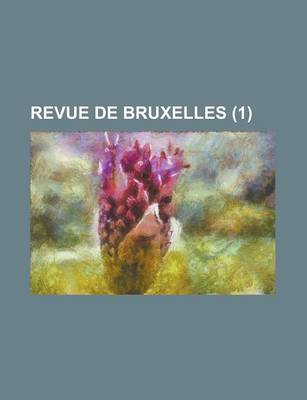 Book cover for Revue de Bruxelles (1)