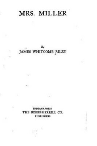 Cover of Mrs. Miller