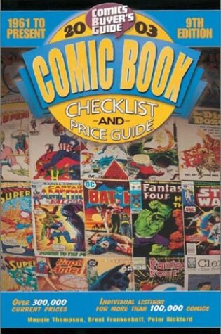 Cover of 2003 Comic Bk Checklist and Price G