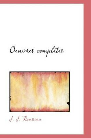 Cover of Oeuvres Completes