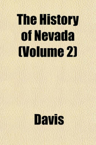 Cover of The History of Nevada (Volume 2)