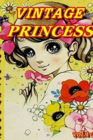 Cover of Vintage Princess Coloring Book Vol.1-3