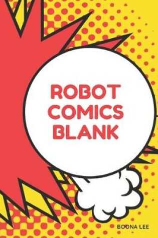 Cover of robot comics blank