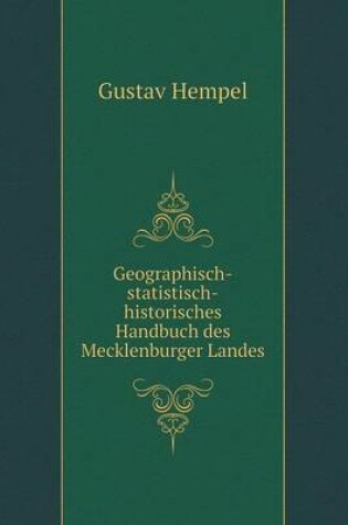 Cover of Geographisch-statistisch-historisches Handbuch des Mecklenburger Landes