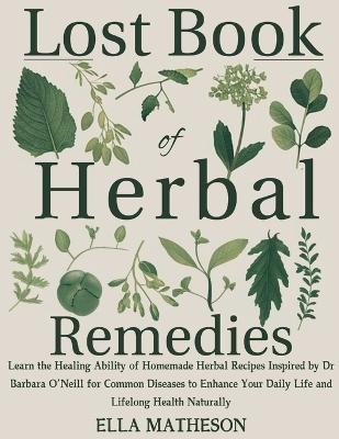 Cover of Lost Book of Herbal Remedies