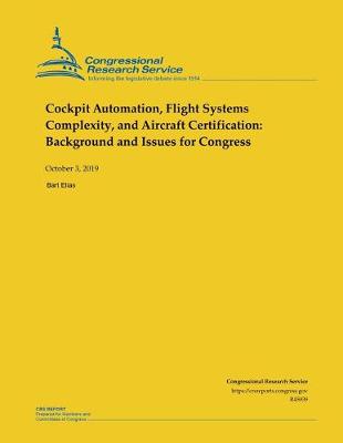 Book cover for Cockpit Automation, Flight Systems Complexity, and Aircraft Certification