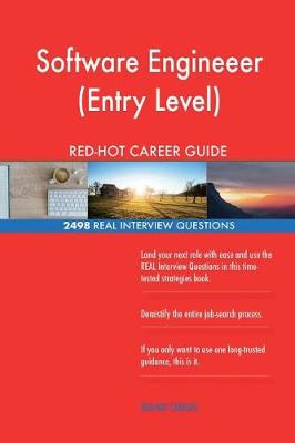 Book cover for Software Engineeer (Entry Level) RED-HOT Career; 2498 REAL Interview Questions