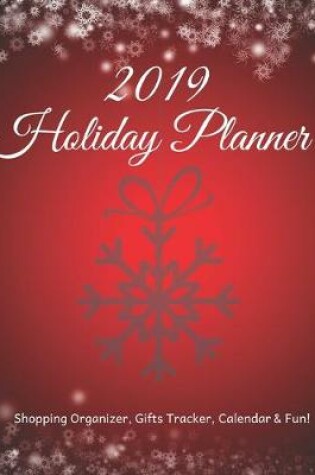 Cover of Holiday Planner 2019