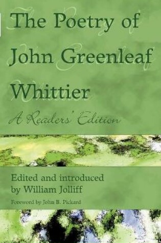 Cover of The Poetry of John Greenleaf Whittier