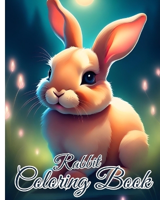 Book cover for Rabbit Coloring Book