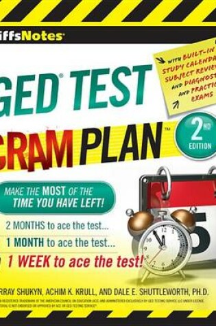 Cover of Cliffsnotes GED Test Cram Plan