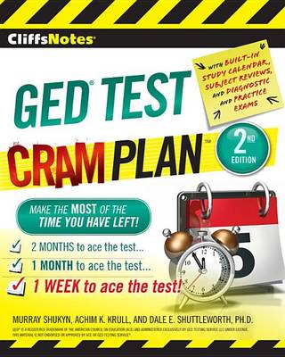 Cover of Cliffsnotes GED Test Cram Plan