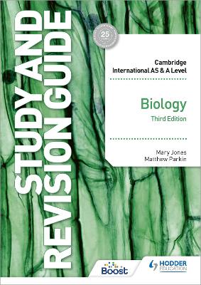 Book cover for Cambridge International AS/A Level Biology Study and Revision Guide Third Edition