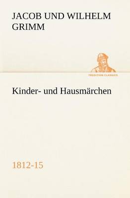 Book cover for Kinder- Und Hausmarchen