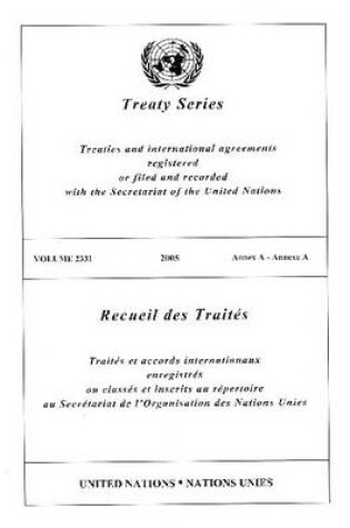 Cover of Treaty Series 2331 I
