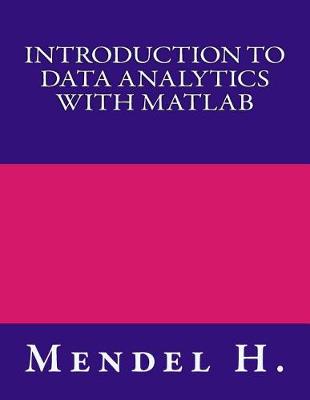 Book cover for Introduction to Data Analytics with MATLAB