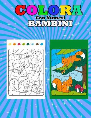 Book cover for Colora Con Numeri Bambini