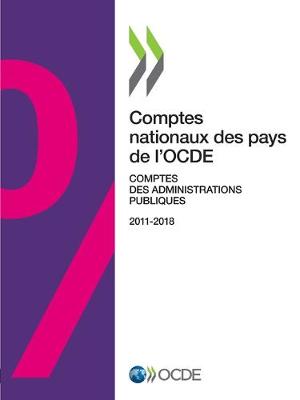 Book cover for Comptes Nationaux Des Pays de l'Ocde, Comptes Des Administrations Publiques 2019