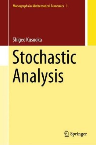 Cover of Stochastic Analysis