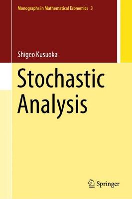 Book cover for Stochastic Analysis