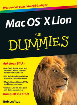 Book cover for Mac OS X Lion Fur Dummies