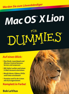 Cover of Mac OS X Lion Fur Dummies