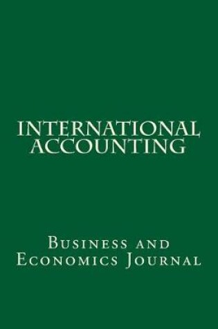 Cover of International Accounting