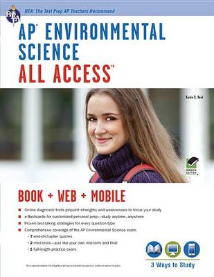 Book cover for AP(R) Environmental Science All Access Book + Online + Mobile