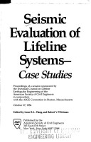 Cover of Seismic Evaluation of Lifeline Systems